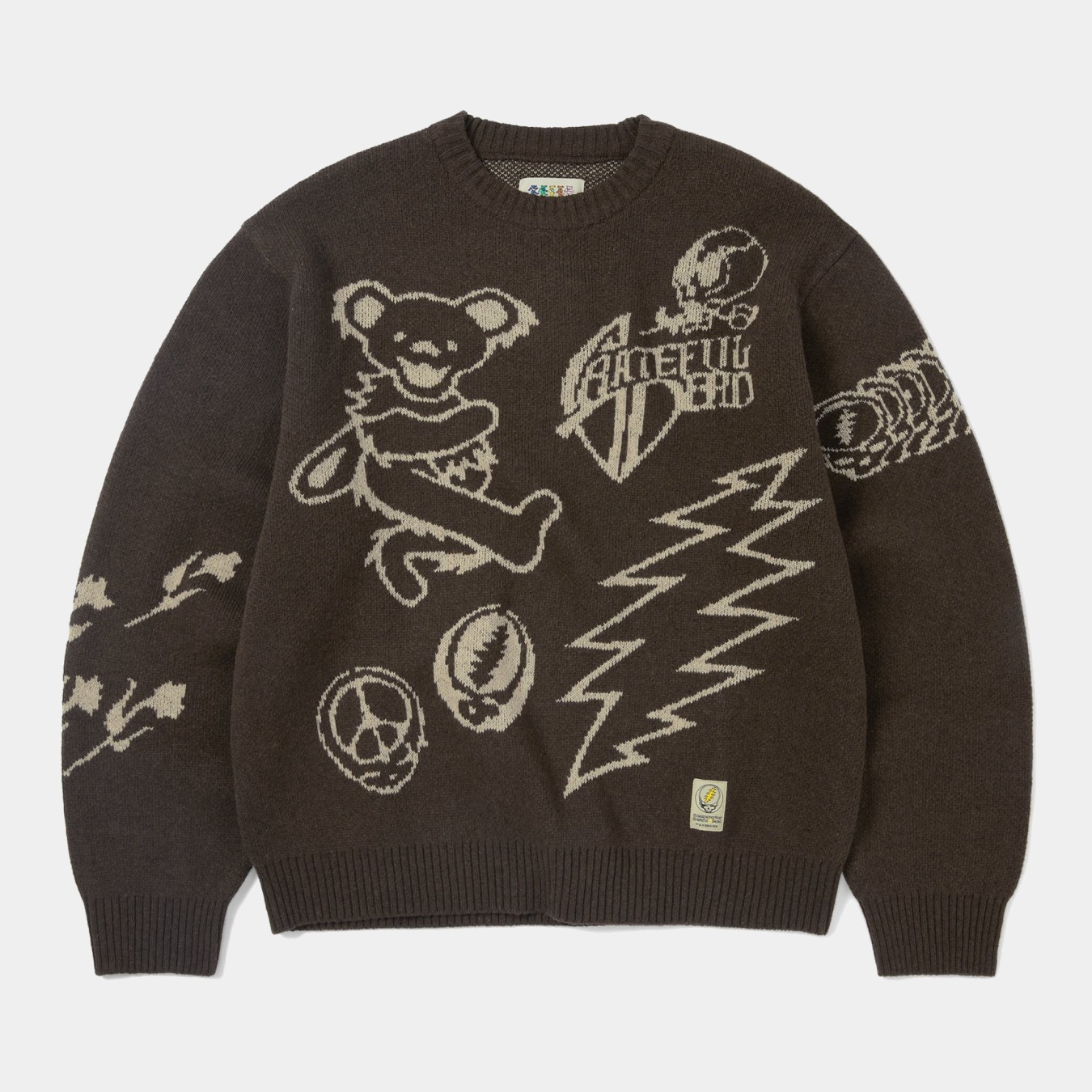thisisneverthat x Grateful Dead Iconography Knit Sweater
