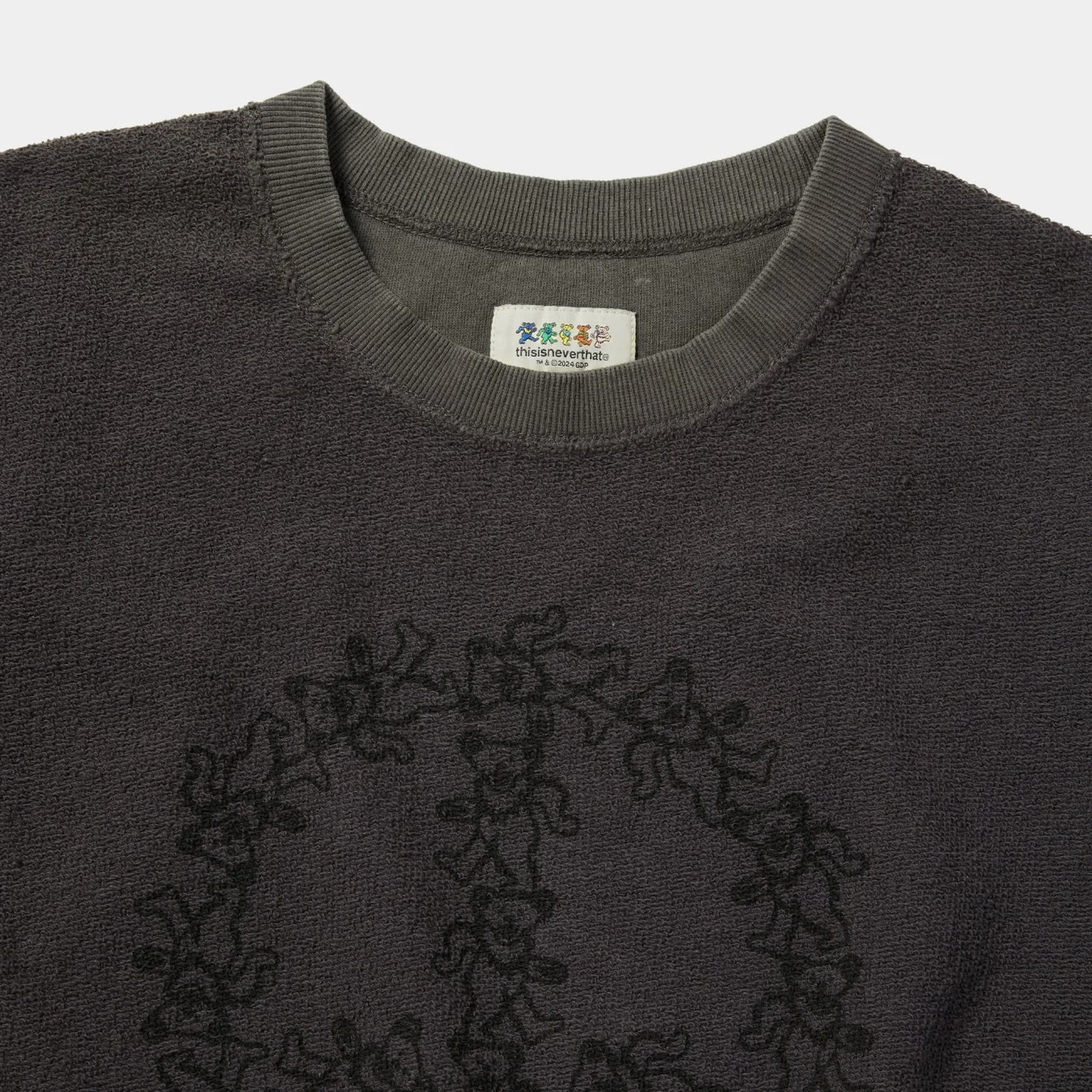 thisisneverthat x Grateful Dead Peace Bears Reversible Crewneck
