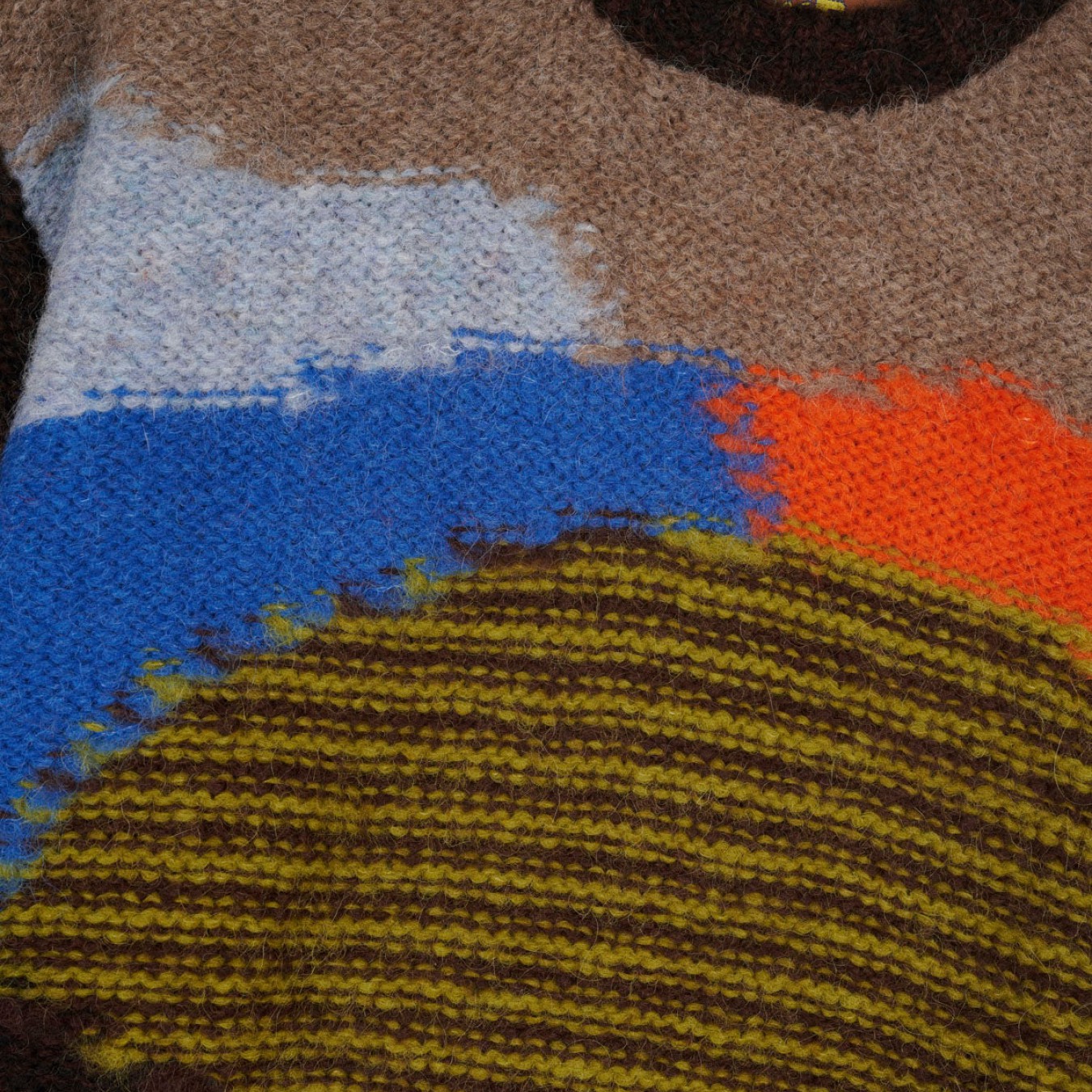 Brain Dead Boxy Knit Sweater