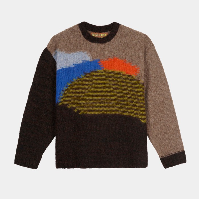 Brain Dead Boxy Knit Sweater
