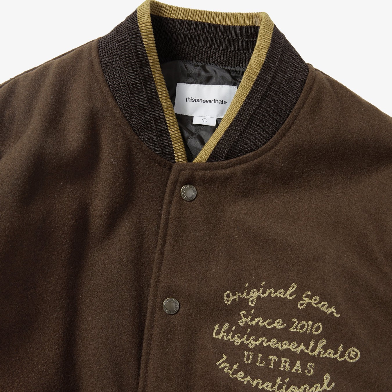 thisisneverthat ULTRAS Varsity Jacket