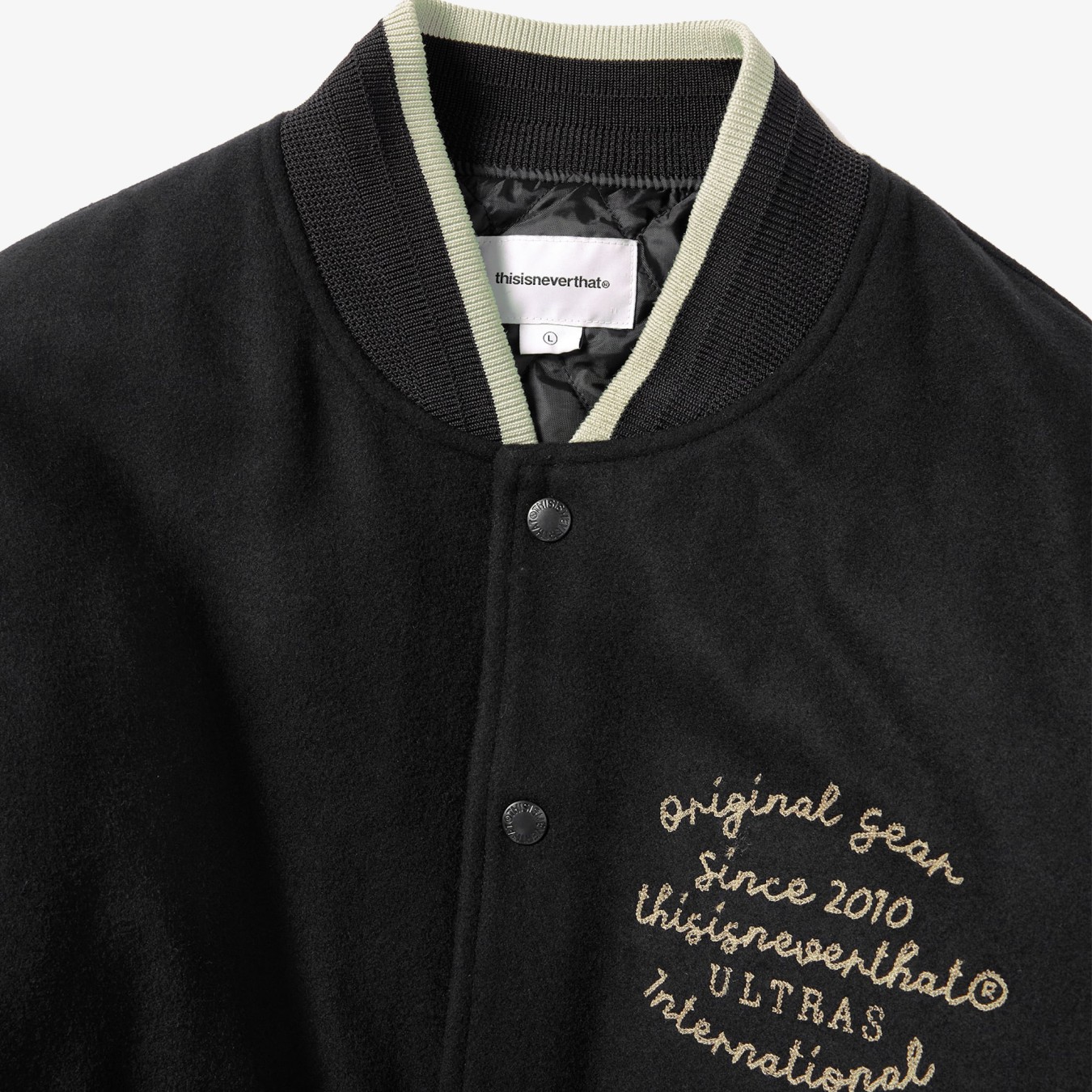 thisisneverthat ULTRAS Varsity Jacket