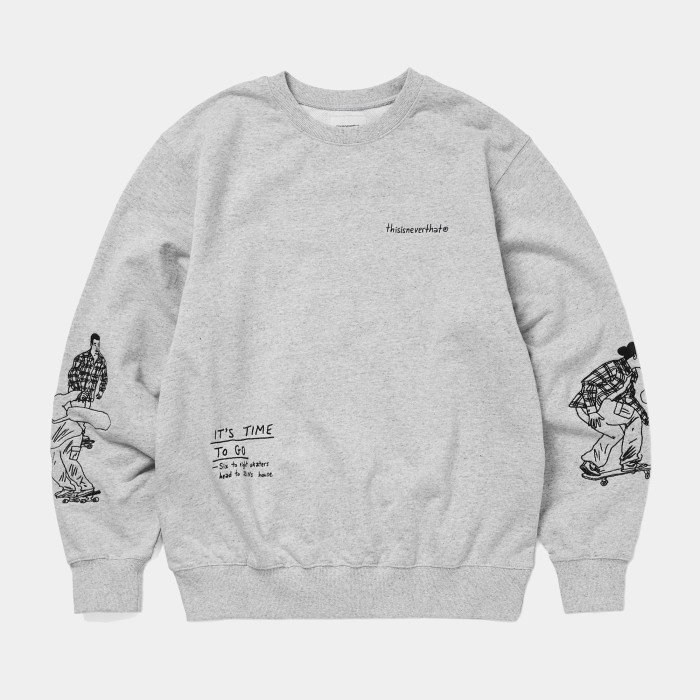 thisisneverthat Sketch Embroidery Crewneck