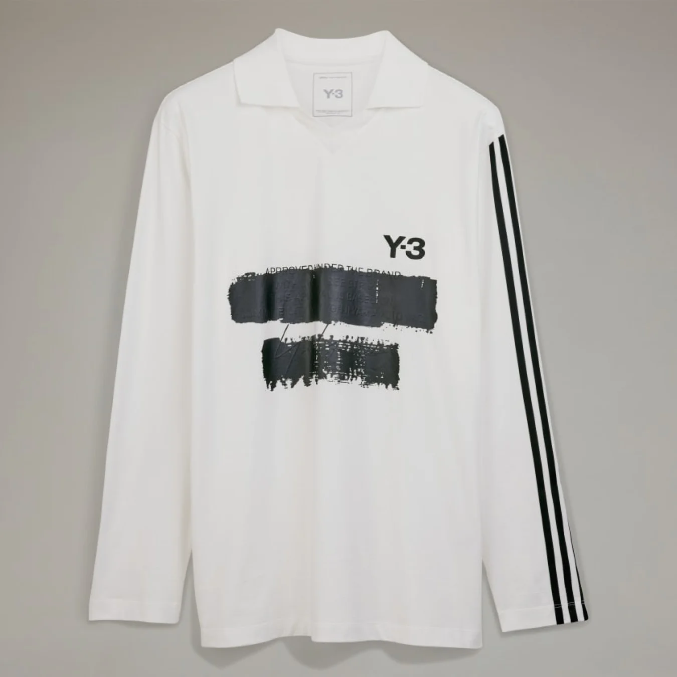 Y-3 Graphic Logo Long Sleeve Tee
