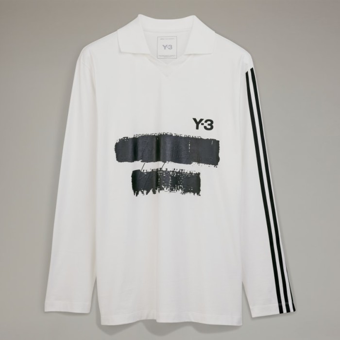 Y-3 Graphic Logo Long Sleeve Tee