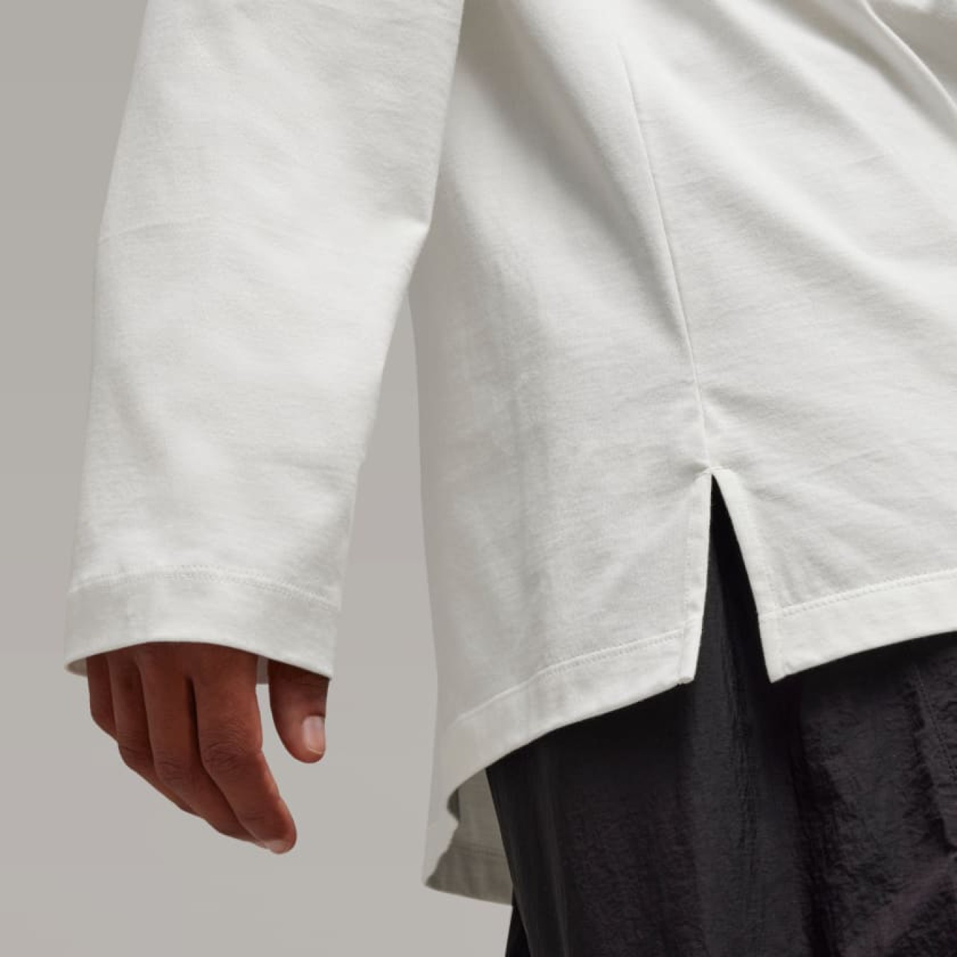 Y-3 Graphic Logo Long Sleeve Tee
