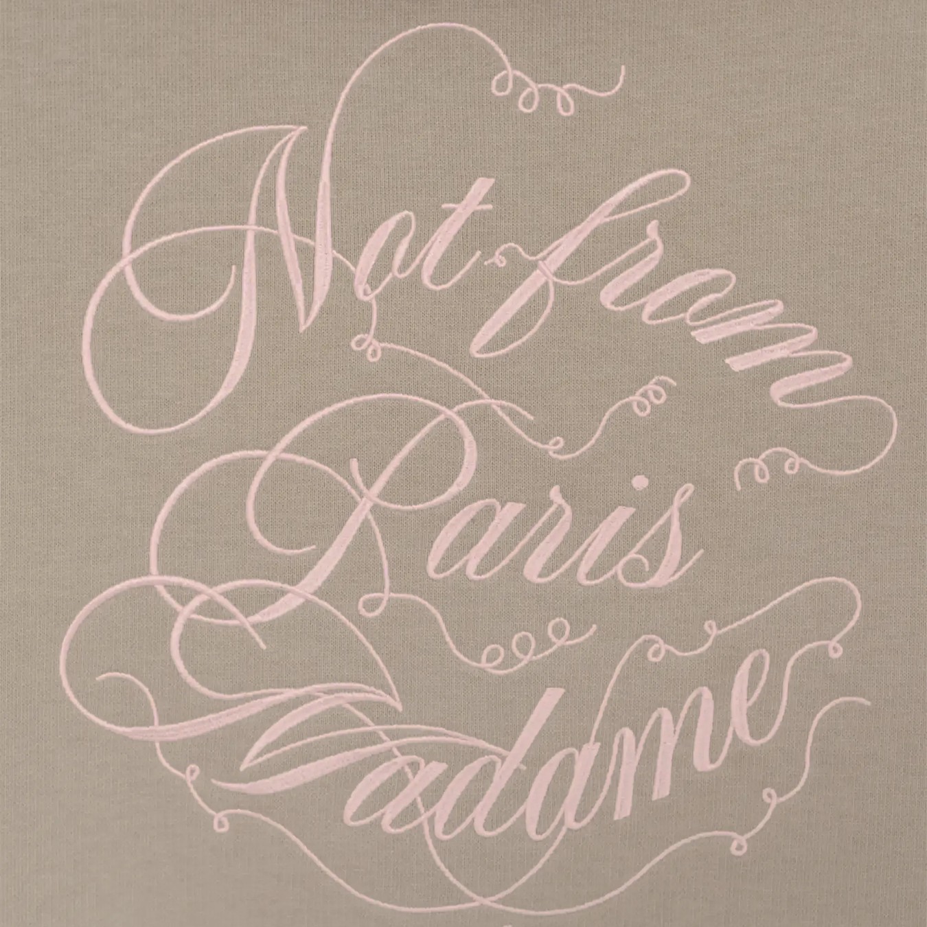 Drôle de Monsieur Le Hoodie Slogan Vignes