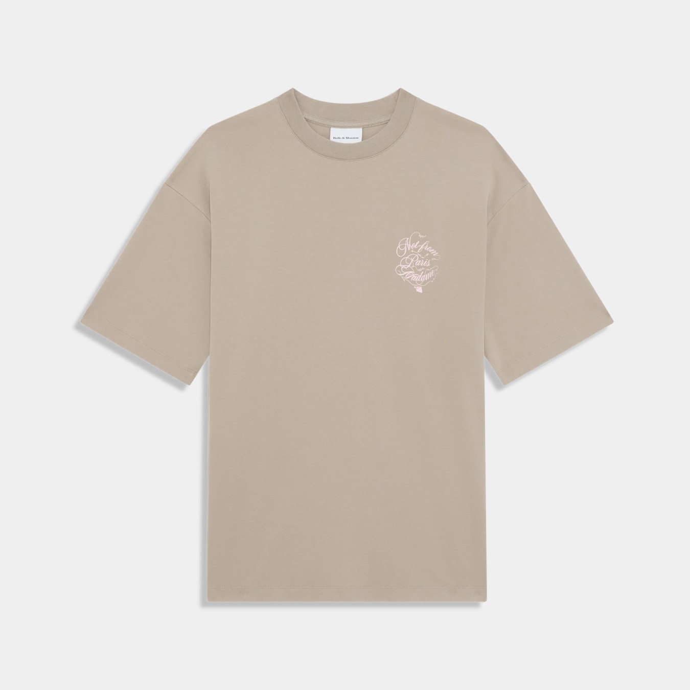 Drôle de Monsieur Le T-Shirt Slogan Vignes