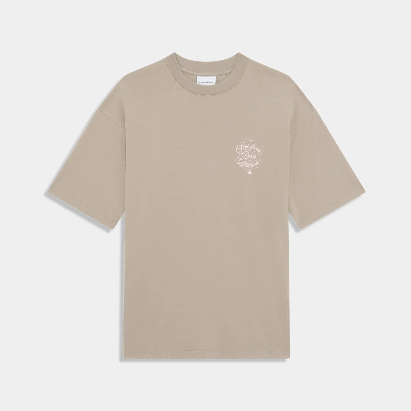 Drôle de Monsieur Le T-Shirt Slogan Vignes
