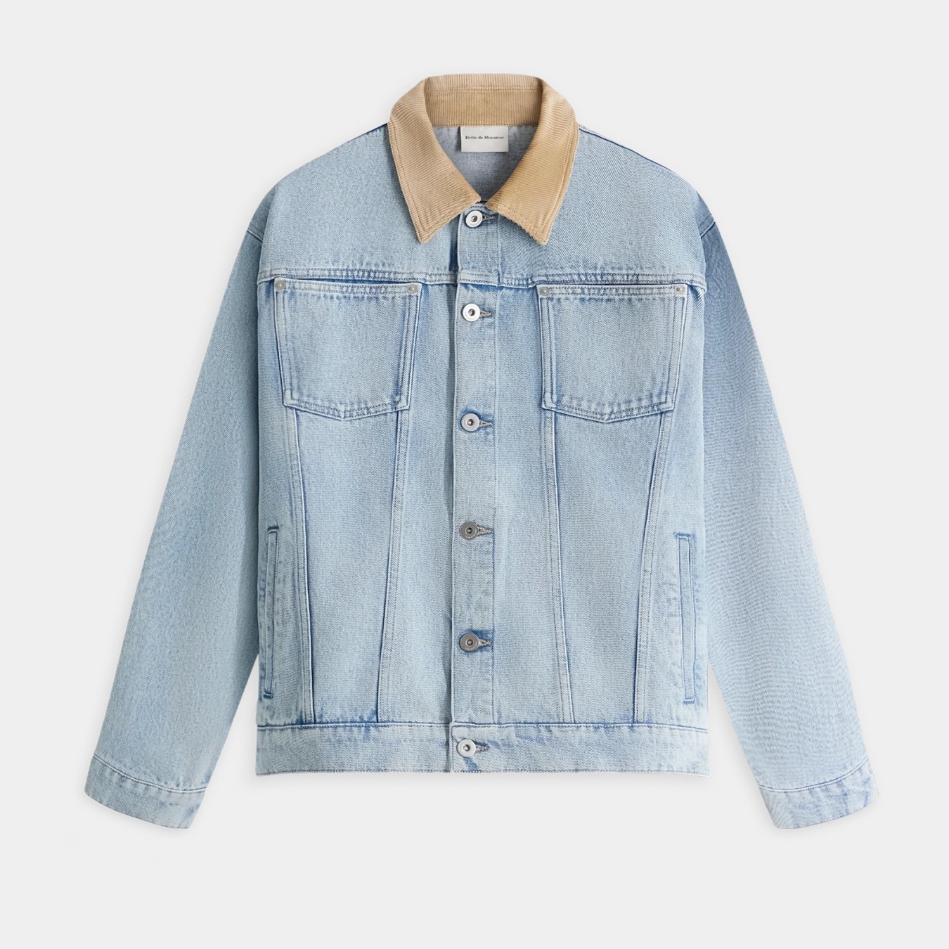 Drôle de Monsieur La Veste Jean Délavée