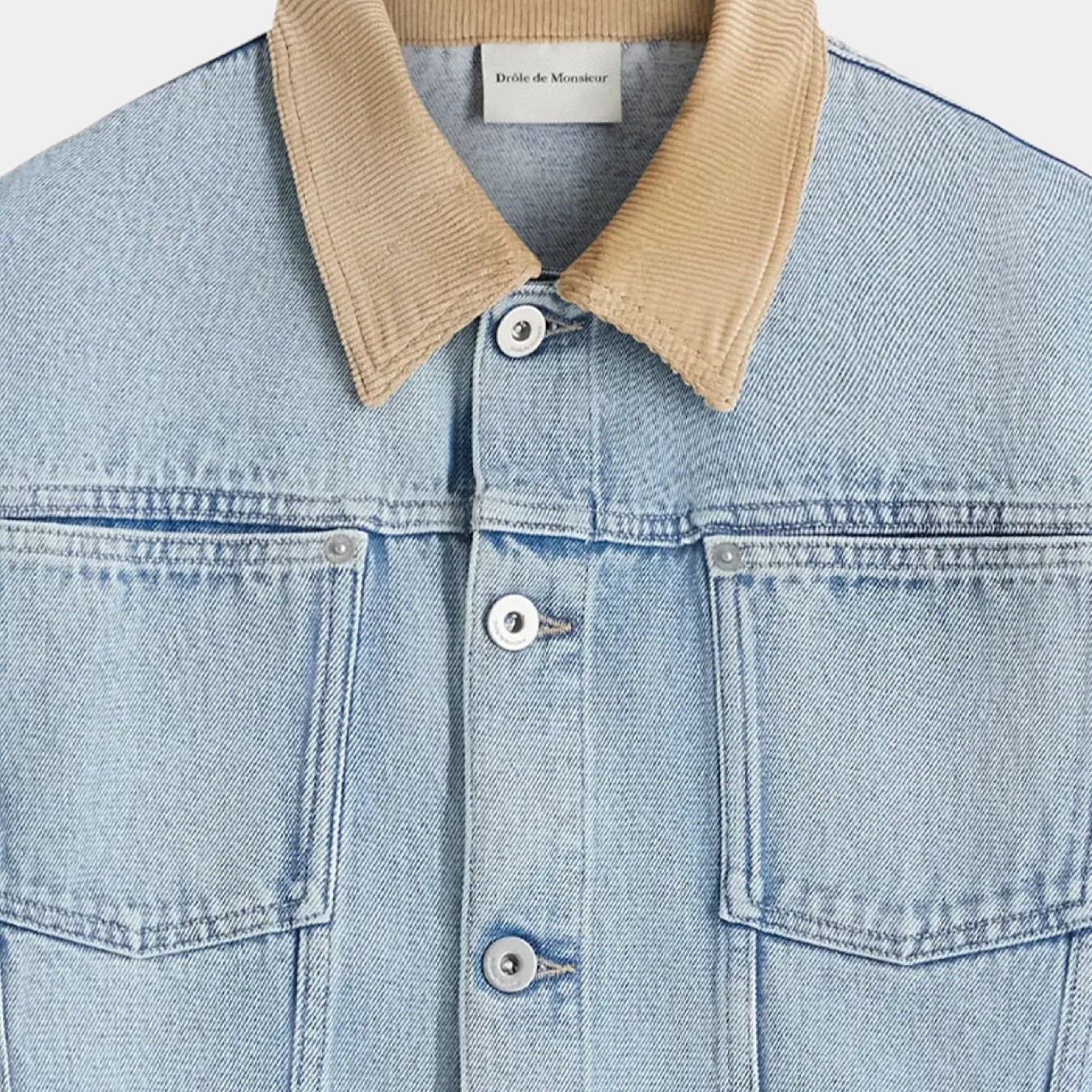 Drôle de Monsieur La Veste Jean Délavée