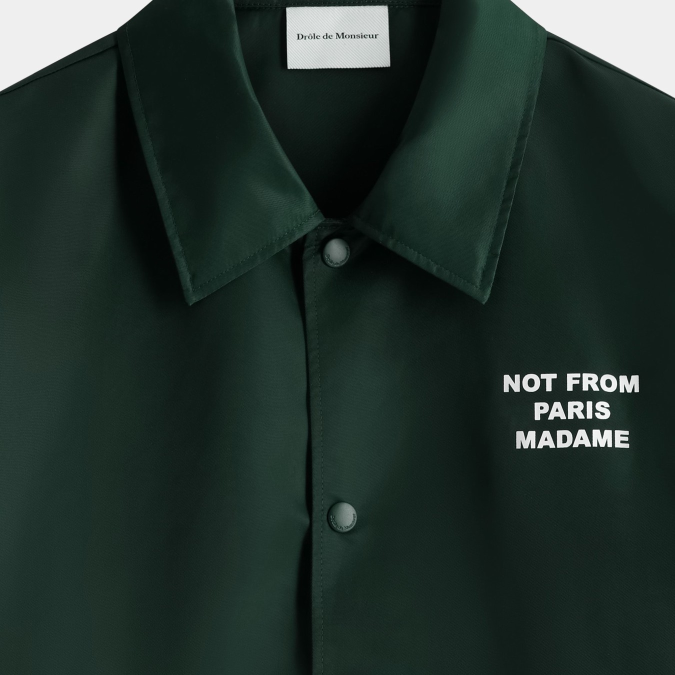 Drôle de Monsieur La Veste Slogan