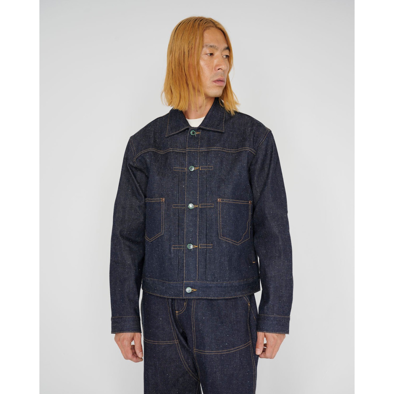 Brain Dead Trucker Jacket 14.1oz Selvedge Denim