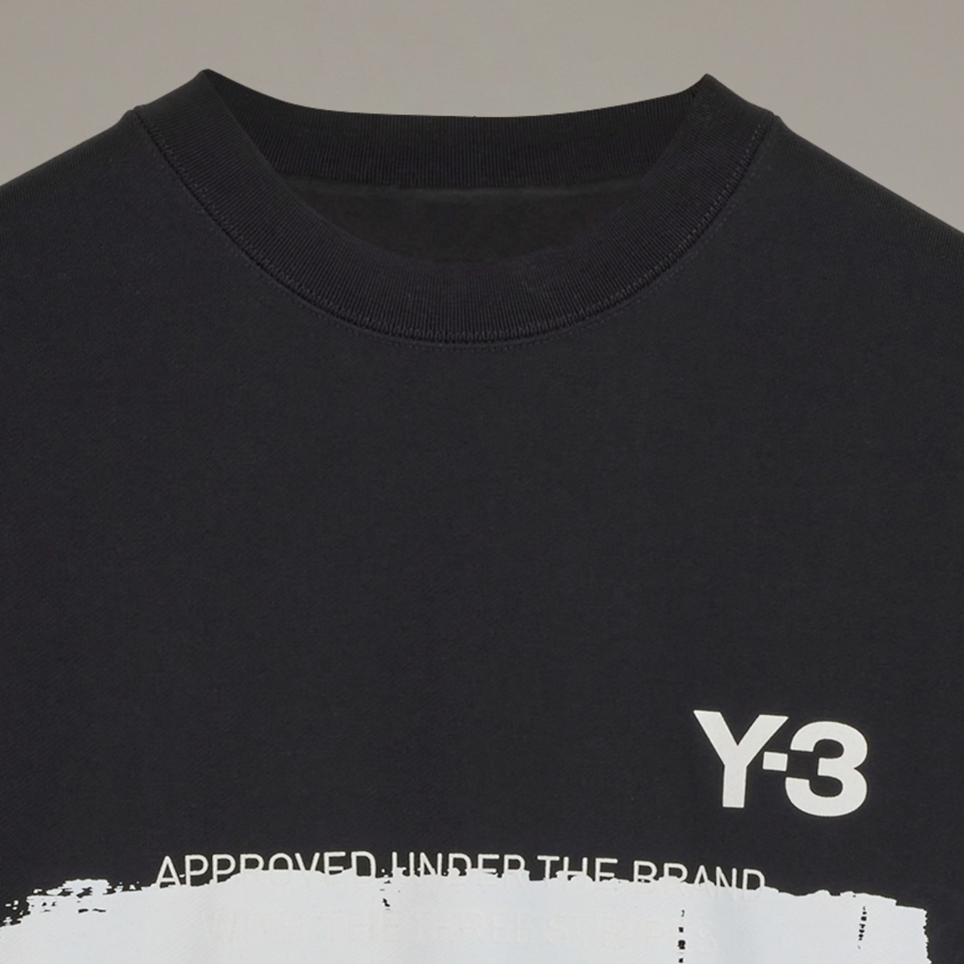 Y-3 Graphic Crew Sweater
