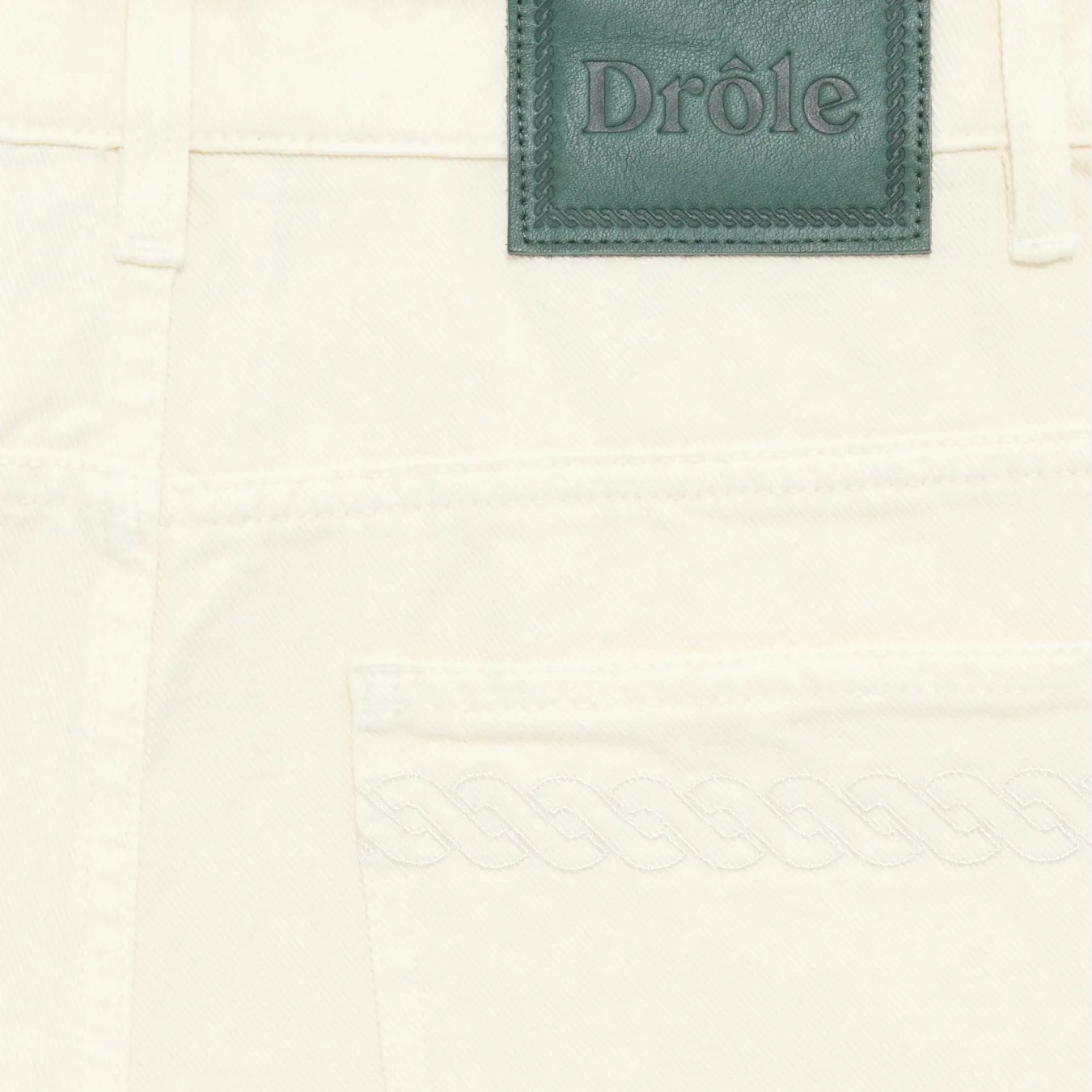 Drôle de Monsieur Le Short Baggy Écru