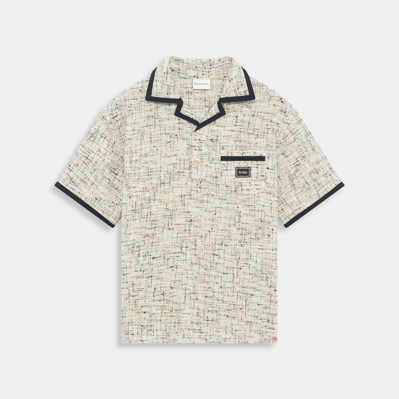 Drôle de Monsieur Le Polo Drôle Tweed