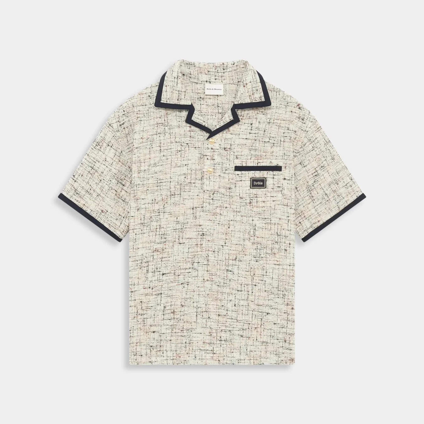 Drôle de Monsieur Le Polo Drôle Tweed
