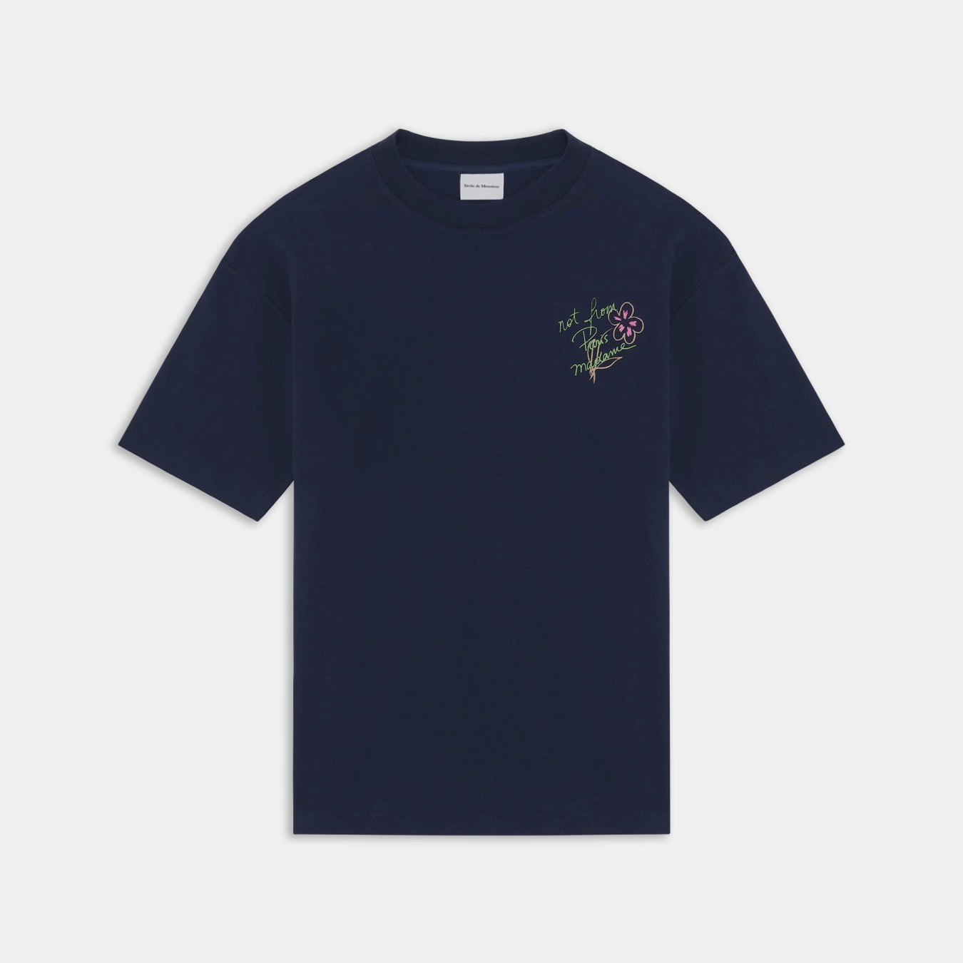 Drôle de Monsieur Le T-Shirt Slogan Esquisse