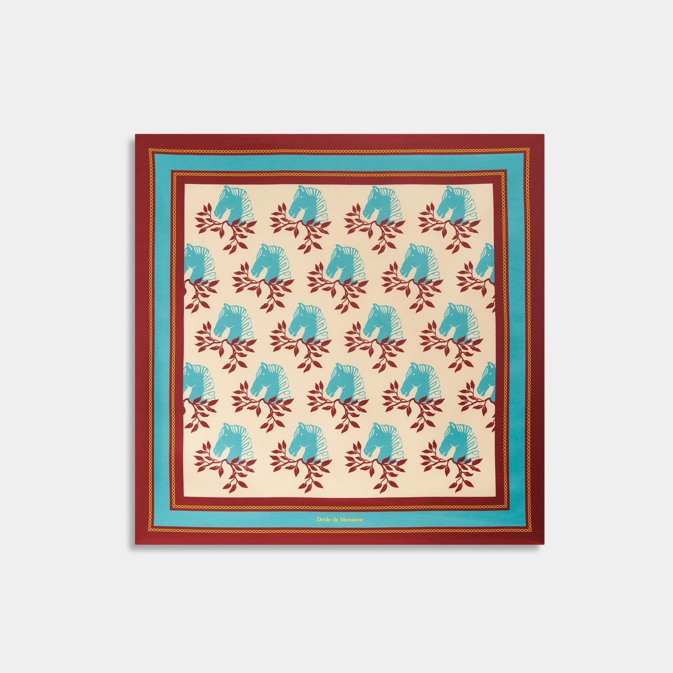 Drôle de Monsieur Le Foulard Soie Polo