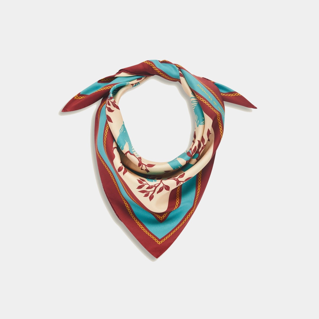 Drôle de Monsieur Le Foulard Soie Polo