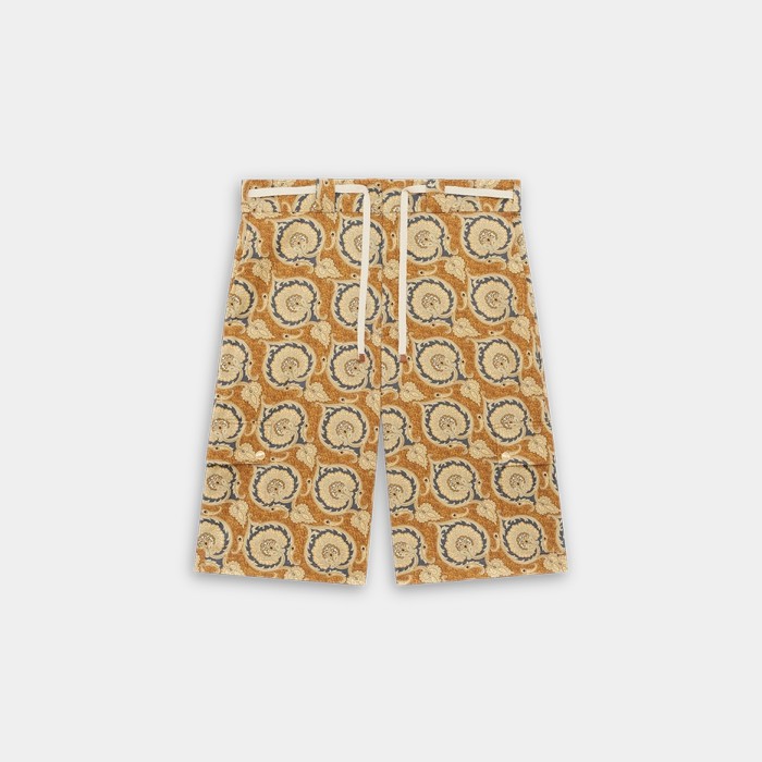 Drôle de Monsieur Le Short Workwear Paisley
