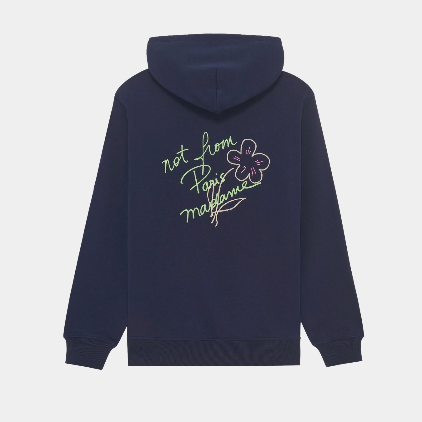 Drôle de Monsieur Le Hoodie Slogan Esquisse
