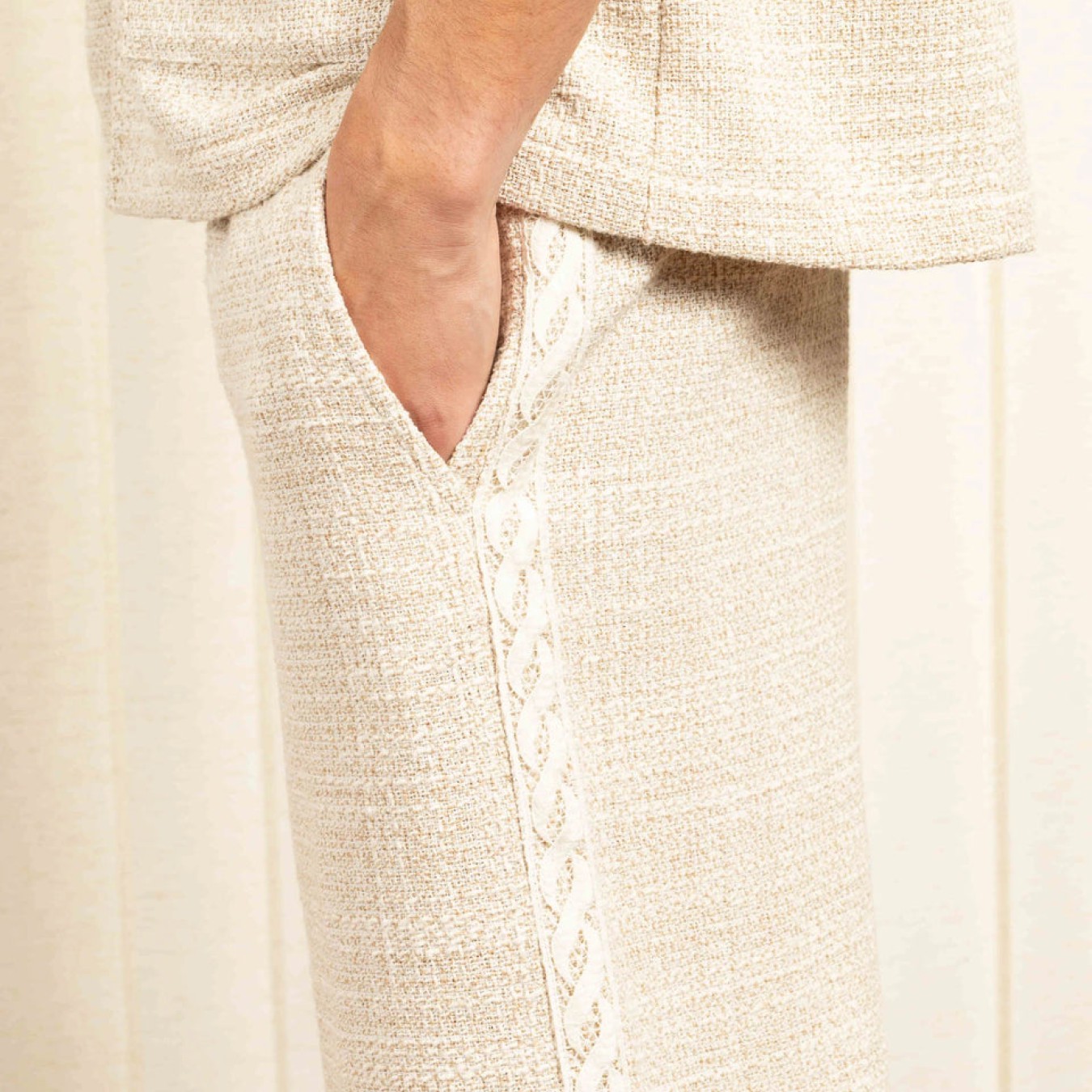 Drôle de Monsieur Le Short Tweed