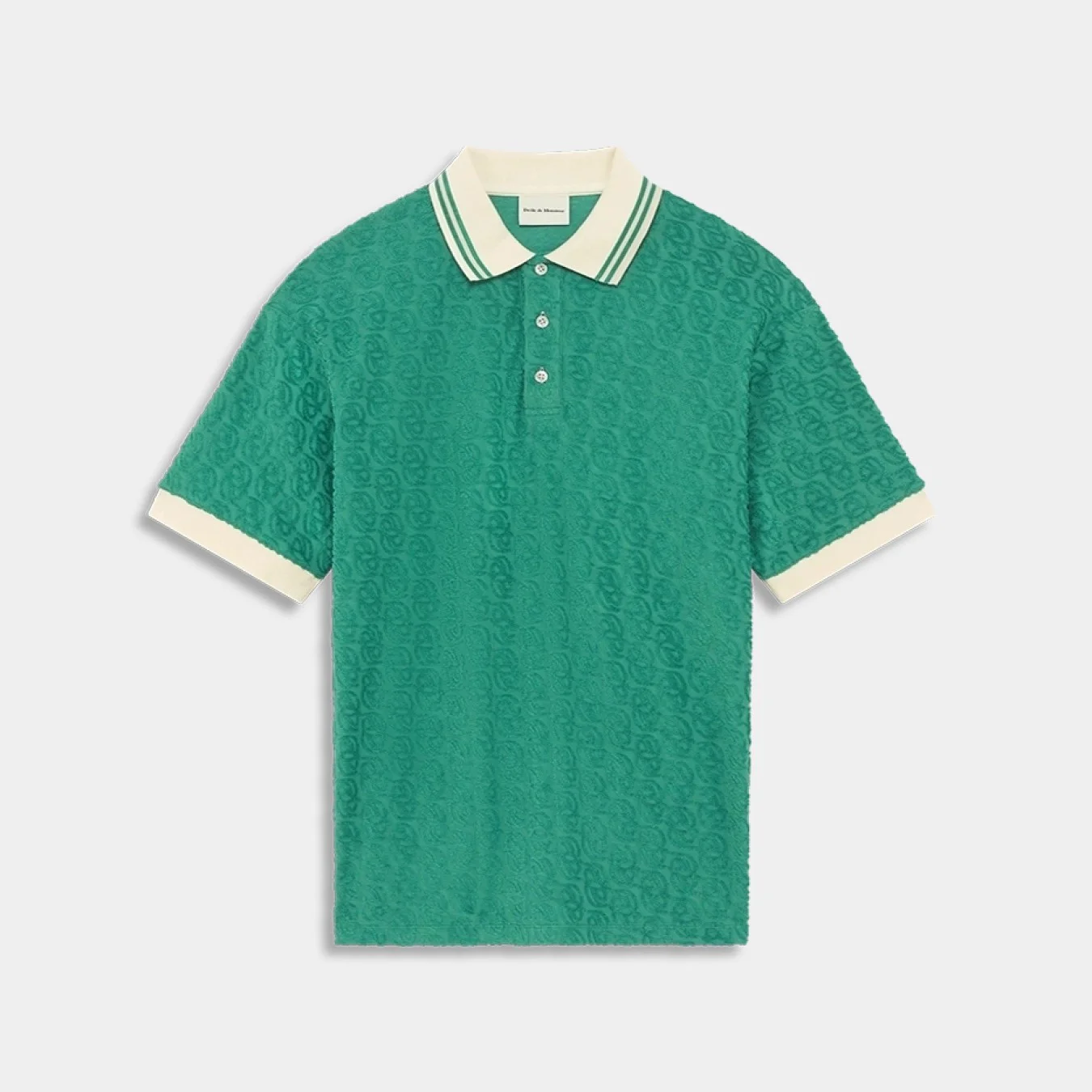 Drôle de Monsieur Le Polo Monogramme MC