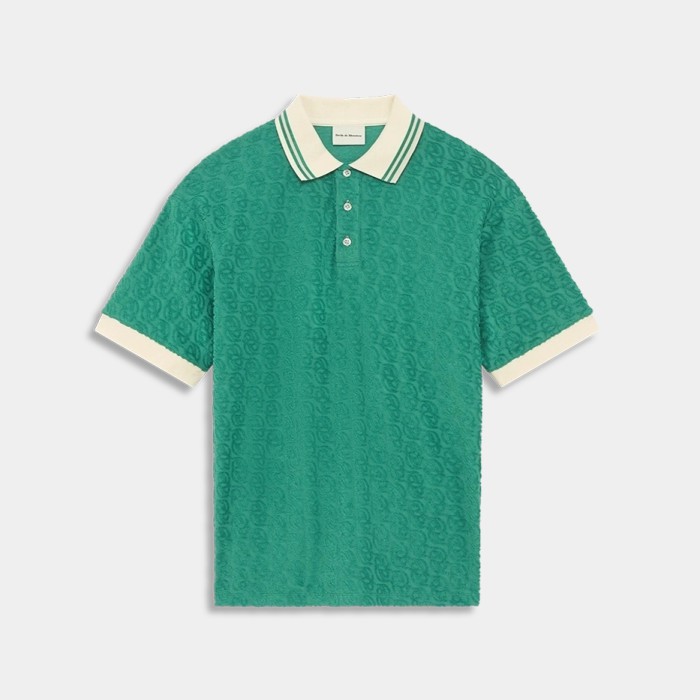 Drôle de Monsieur Le Polo Monogramme MC