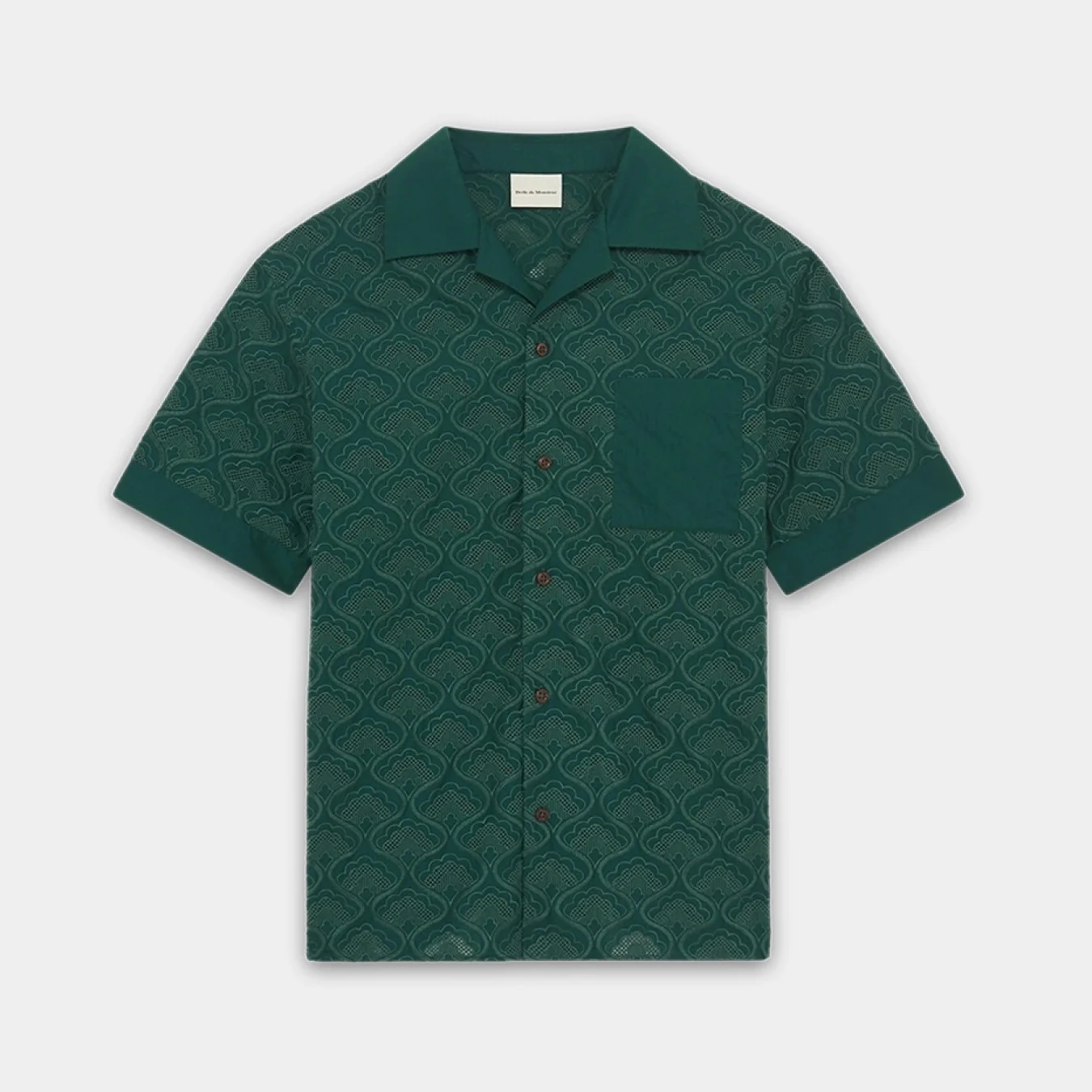 Drôle de Monsieur La Chemise Brodée Tapisserie
