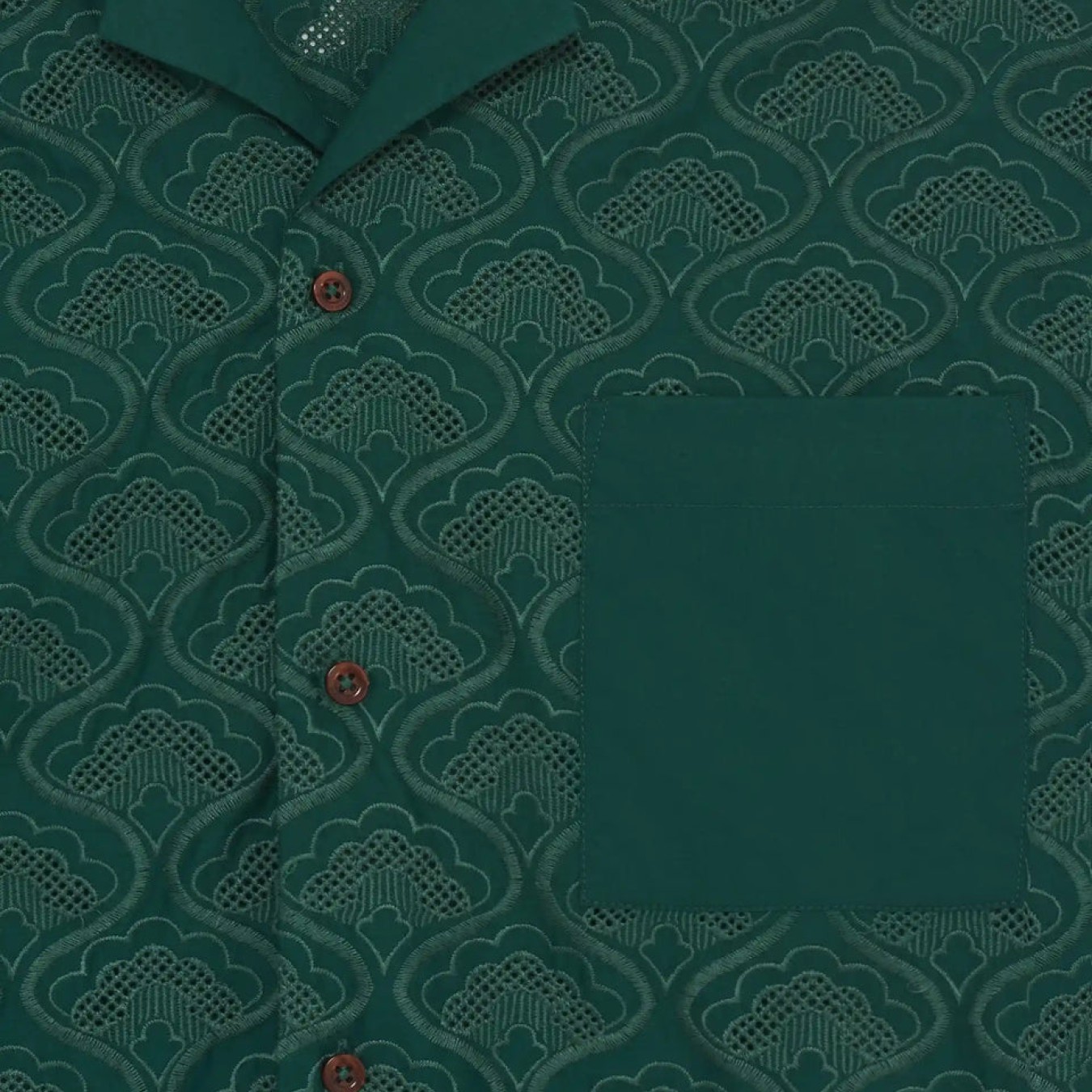 Drôle de Monsieur La Chemise Brodée Tapisserie