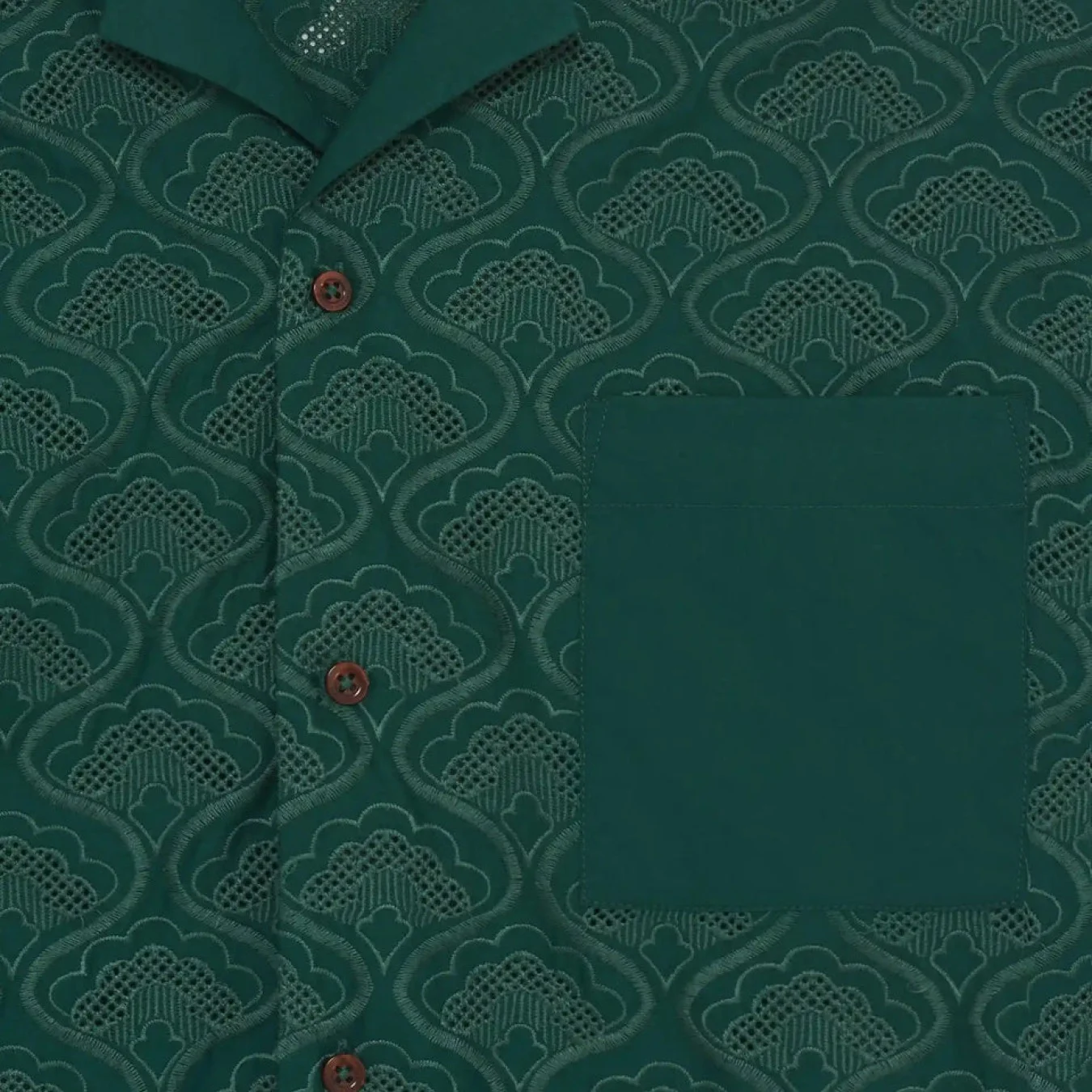 Drôle de Monsieur La Chemise Brodée Tapisserie