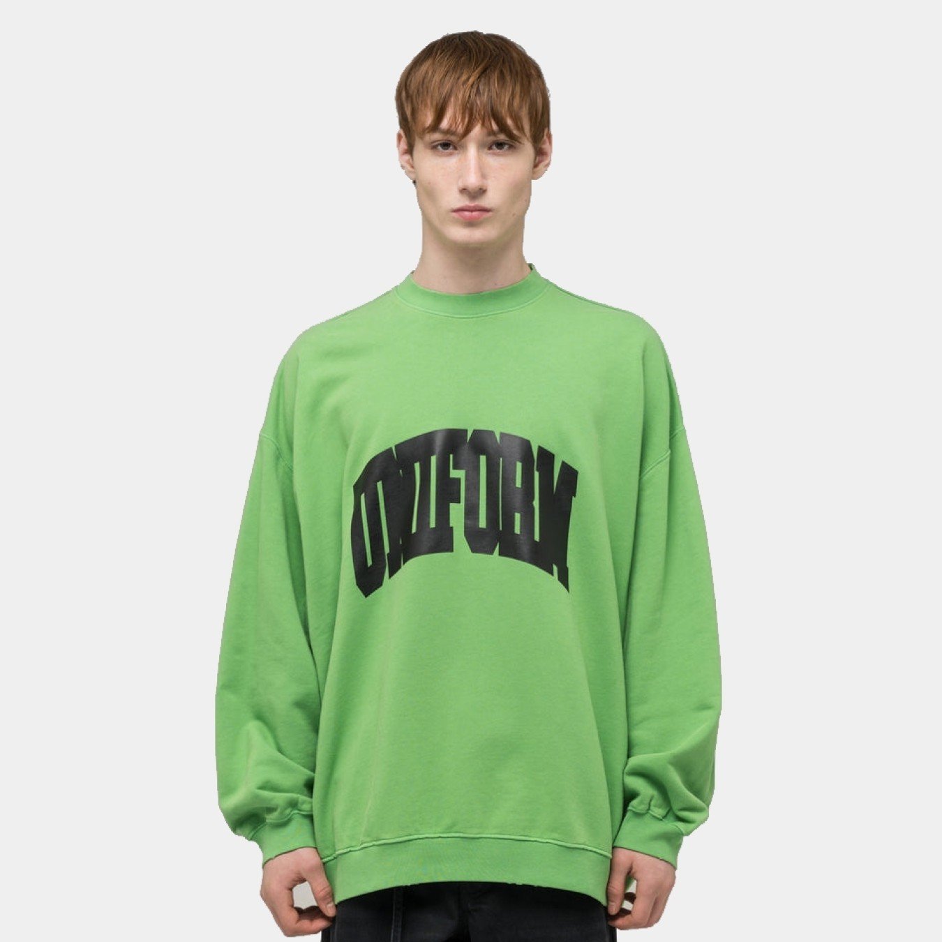 032c "LUCKY STRIKE" Oversized Crewneck
