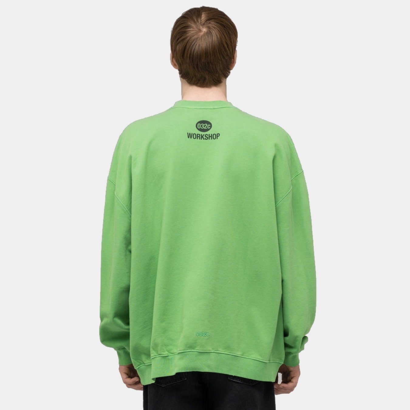 032c "LUCKY STRIKE" Oversized Crewneck
