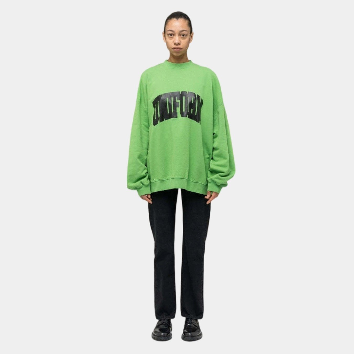 032c "LUCKY STRIKE" Oversized Crewneck