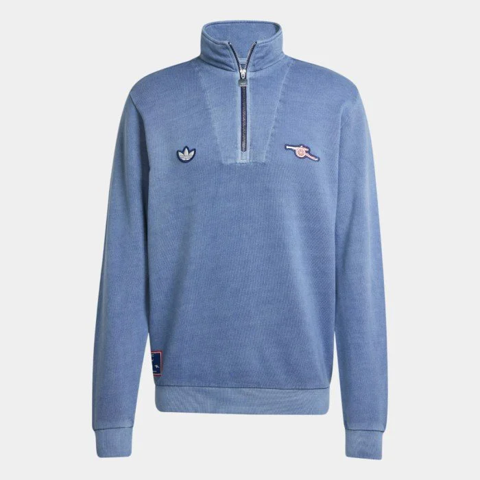 adidas Arsenal Terrace Icons Half-Zip Top