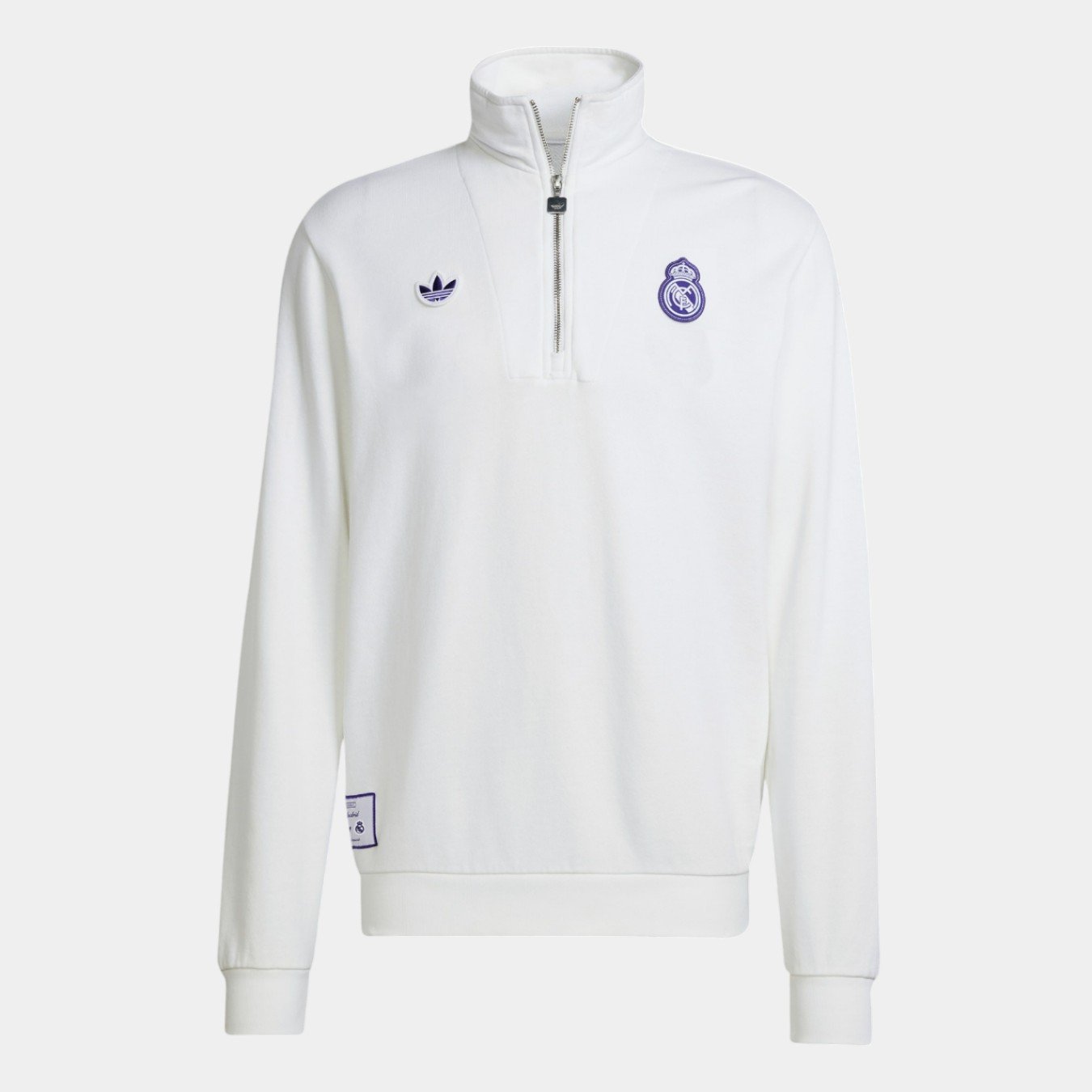 adidas Real Madrid Terrace Icons Half-Zip Top
