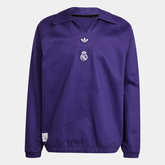 adidas Real Madrid Terrace Icons Drill Top