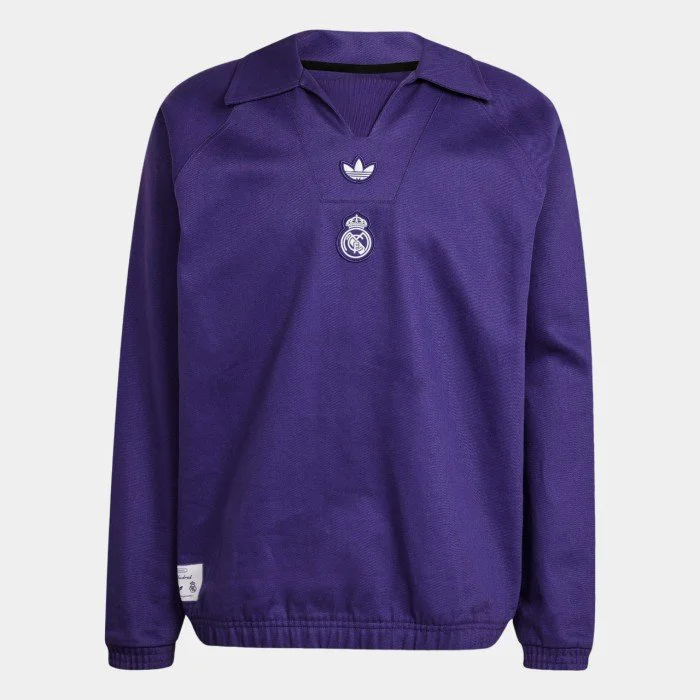 adidas Real Madrid Terrace Icons Drill Top