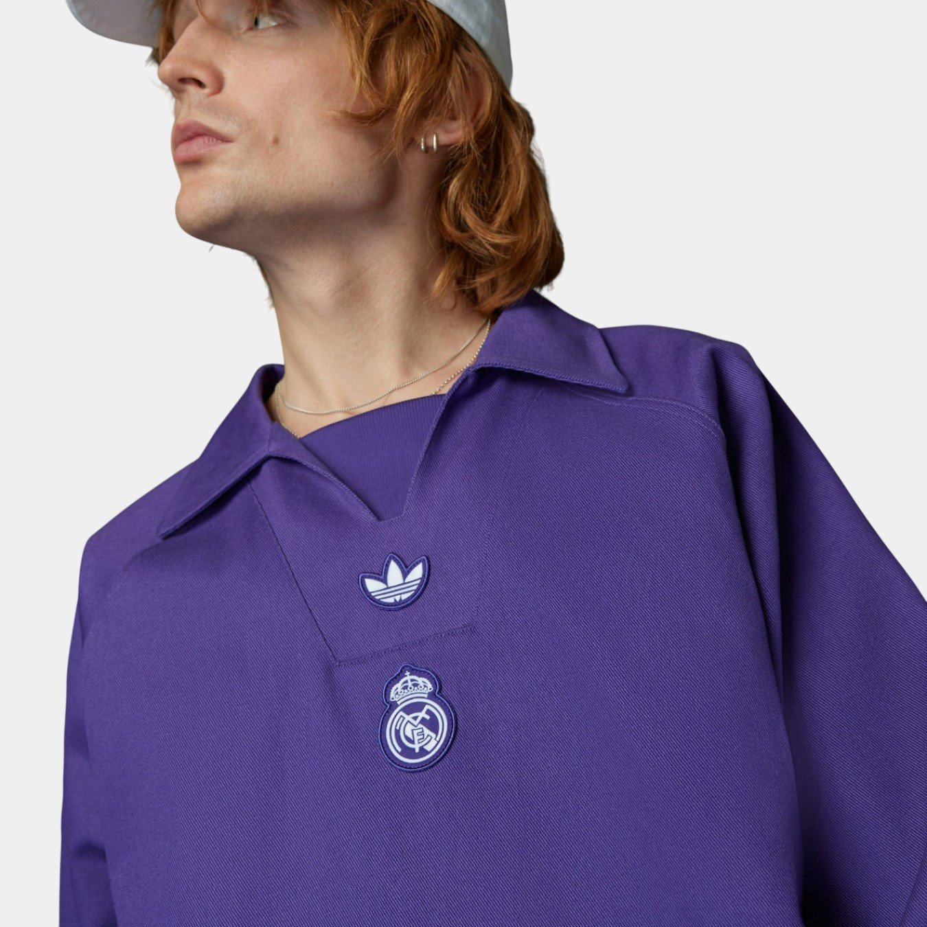 adidas Real Madrid Terrace Icons Drill Top