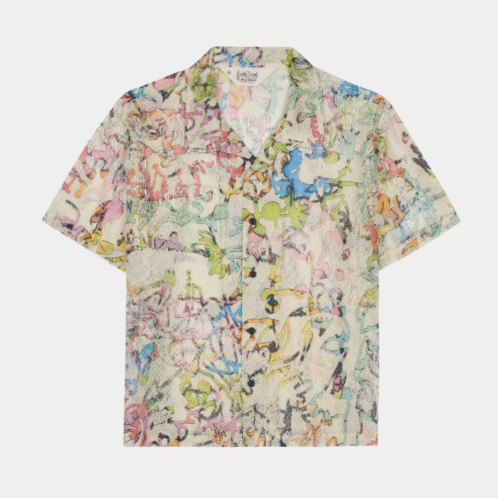 Brain Dead Stu Short Sleeve Button Up Shirt