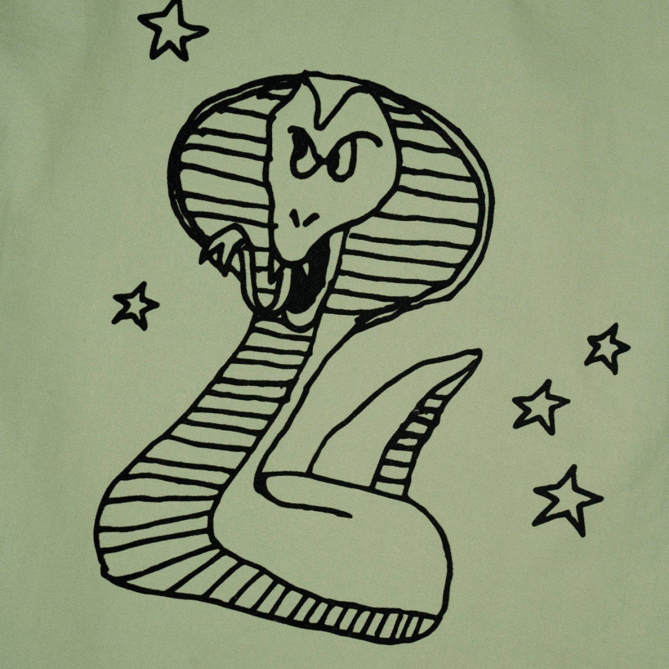 Brain Dead Cobra Flocked Bowling Shirt