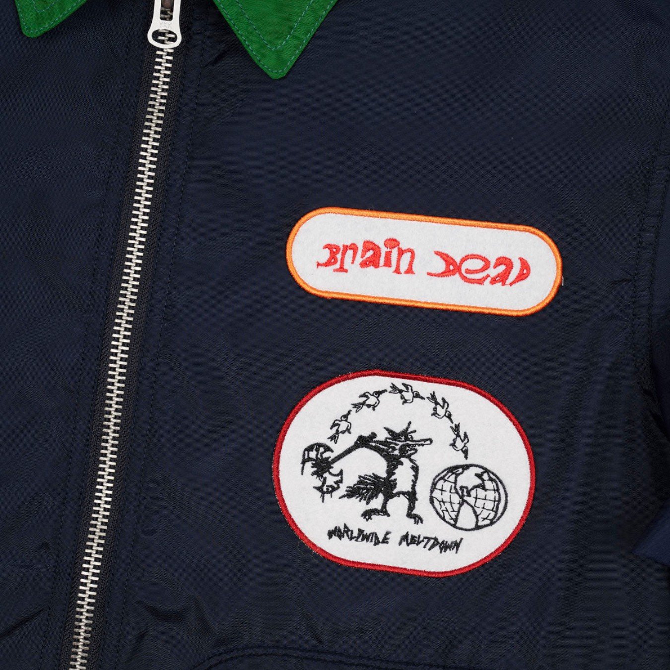 Brain Dead Meltdown Racing Jacket