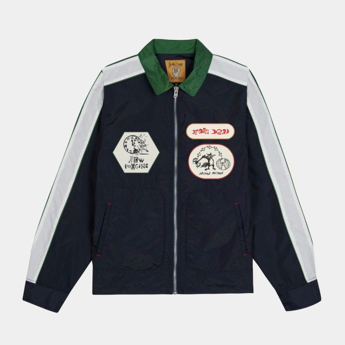 Brain Dead Meltdown Racing Jacket