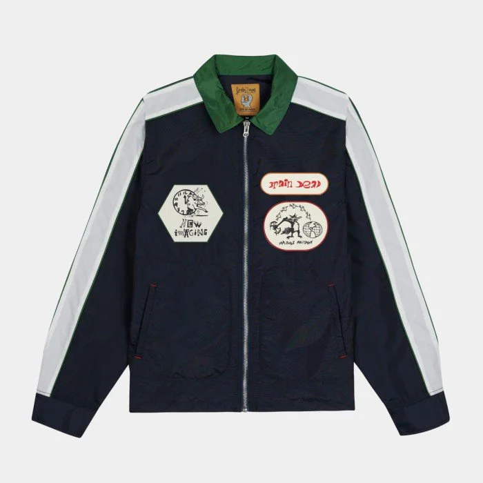 Brain Dead Meltdown Racing Jacket