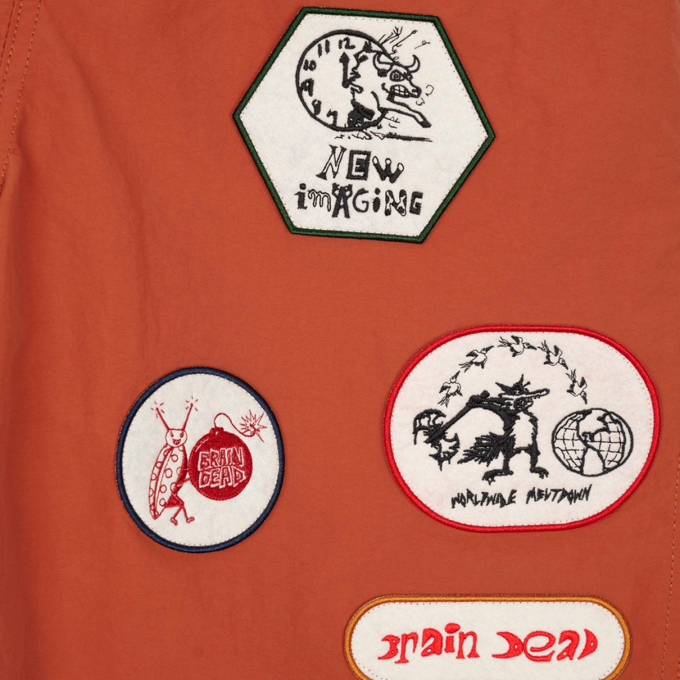 Brain Dead Nylon Baggy Climber Short
