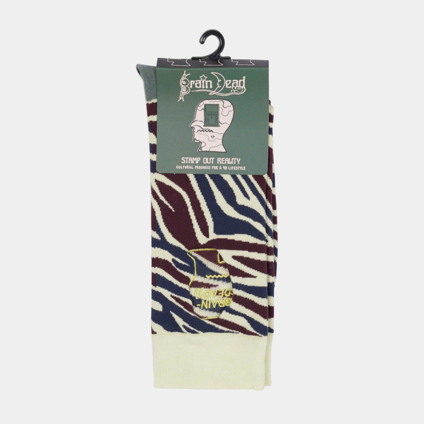 Brain Dead Logohead Dress Socks