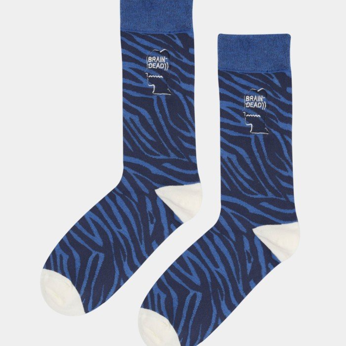 Brain Dead Logohead Dress Socks