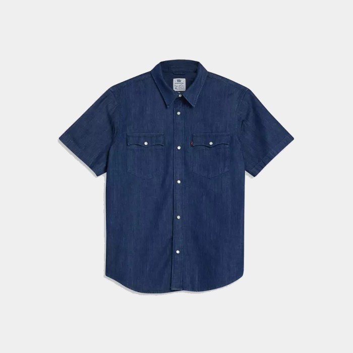 Levi's Short Sleeve Relaxed Fit Western Shirt