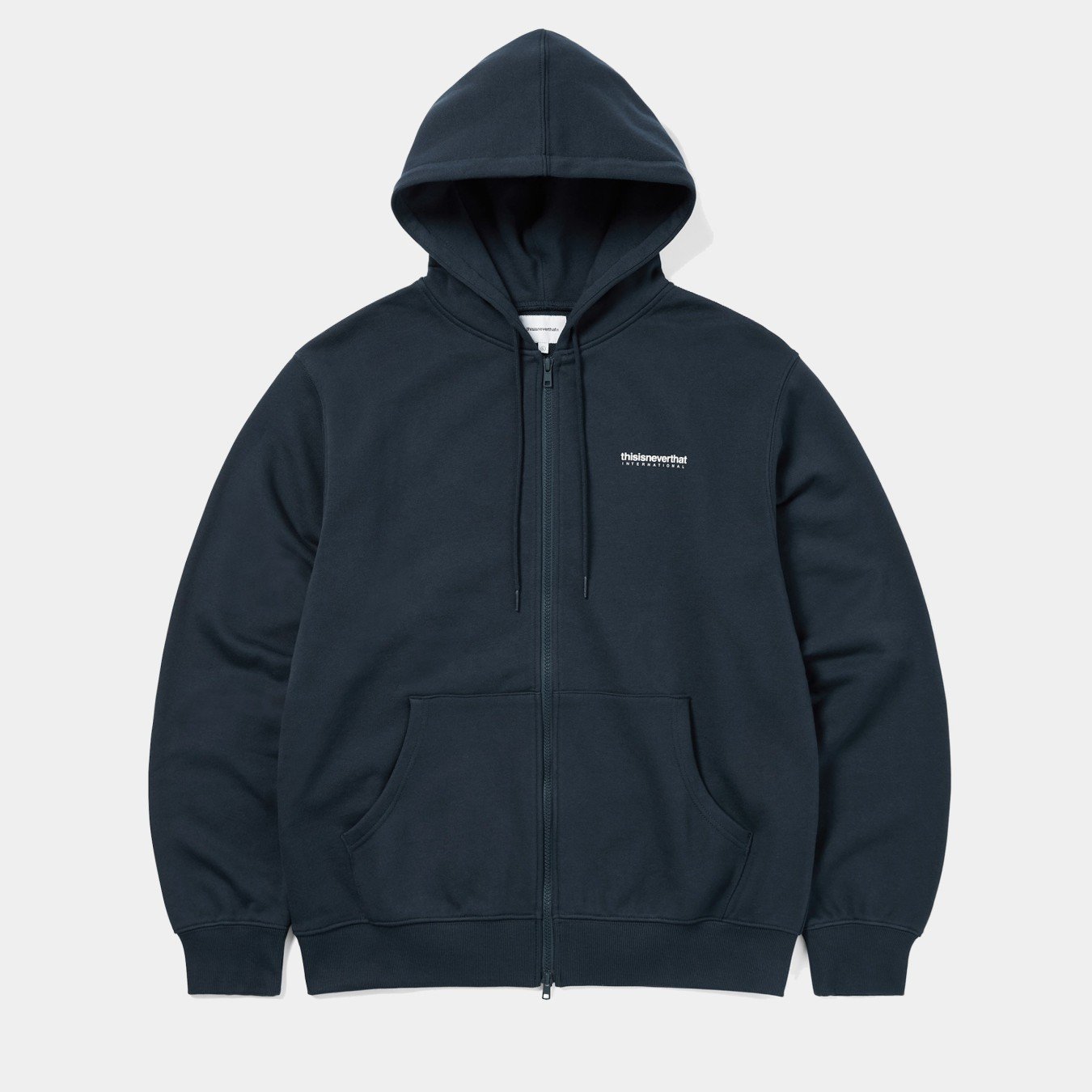 thisisneverthat INTL. Logo Zip Up Hoodie